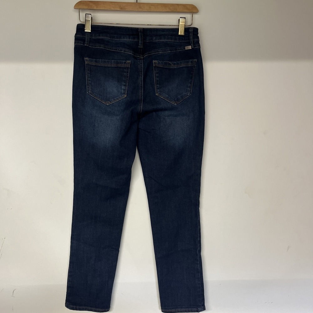 1822 Denim Skinny Jeans Womens 4 L27 Dark Wash Stretch Denim
